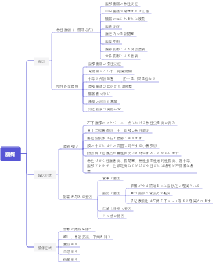 腹痛マインドマップ