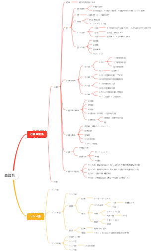 医療解剖学 - 血管系マインドマップ