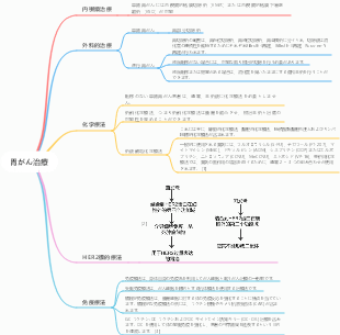 胃がん治療マインドマップ
