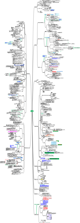 人文地理学マインドマップ