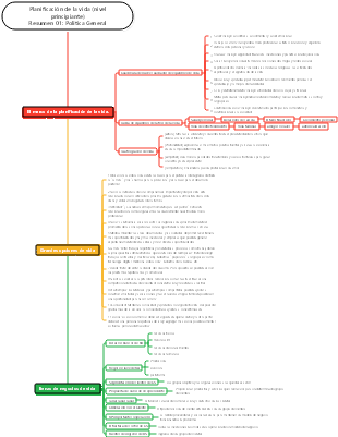 Resumen de planificación de vida (preliminar) 01 Política general