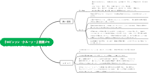 『ロビンソン・クルーソー』読書メモ