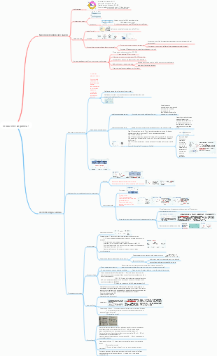 Mapa mental de fisiología de la circulación sanguínea.