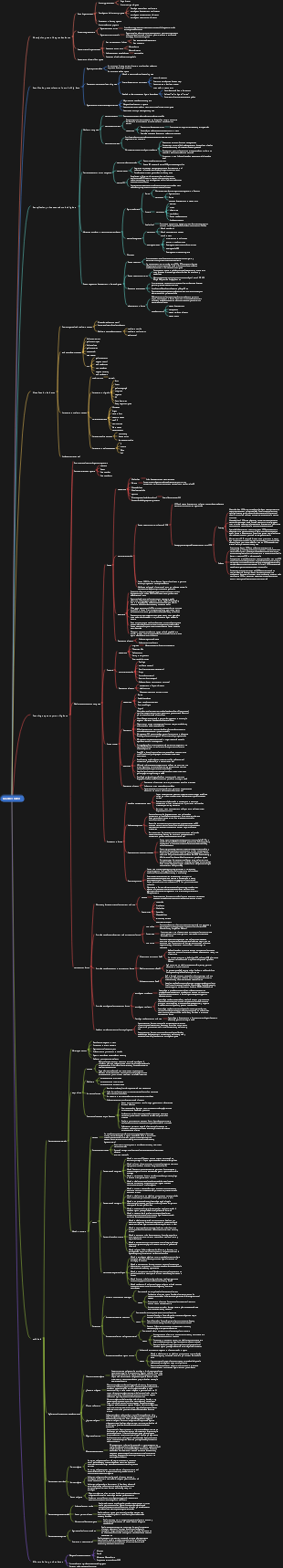 Mapa mental de big data