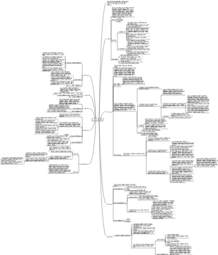신경계 마인드맵
