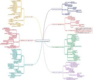 Project management risk management mind map