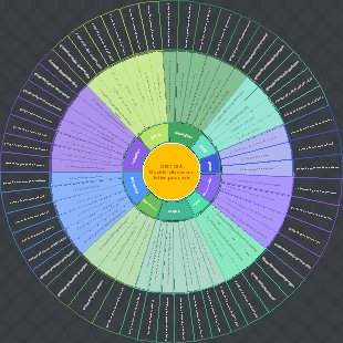 PMP Top dix domaines de connaissances Graphique circulaire OIBT Version complète Version finale Tout en un