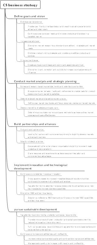 CS business strategy