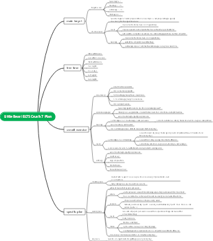 IELTS 7 plan plan mind map