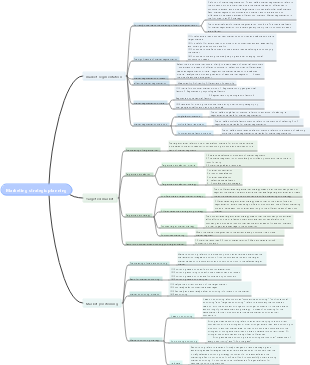 Marketing strategic planning