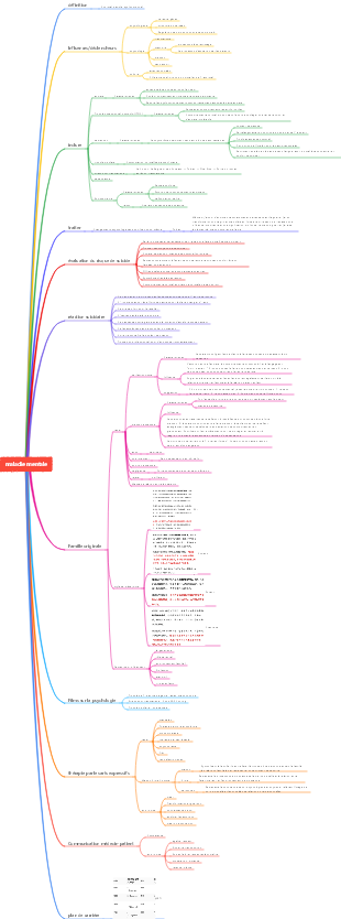 Carte mentale de la maladie mentale