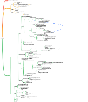 Mapa mental de bacterias de microbiología