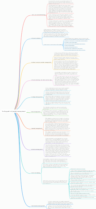 Ten key points of project management