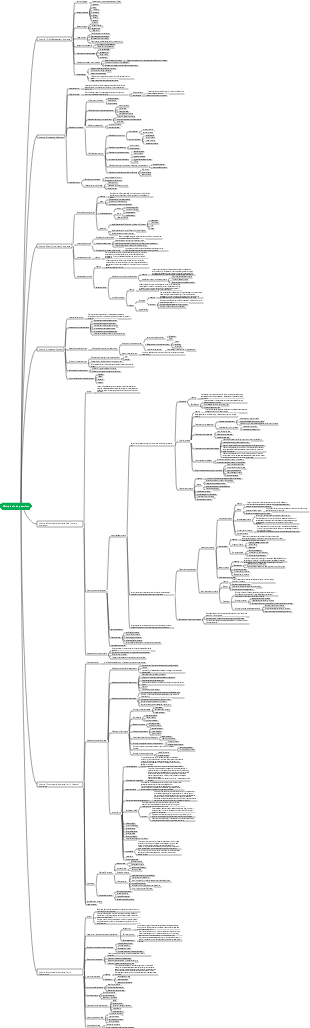 Insurance mind map