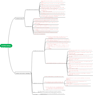 Dental anatomy mind map