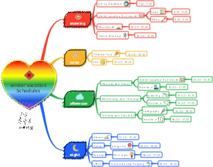 winter vacation schedule
