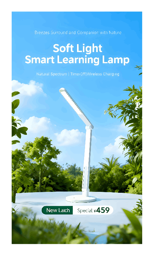 Soft Light Smart Learning Lamp