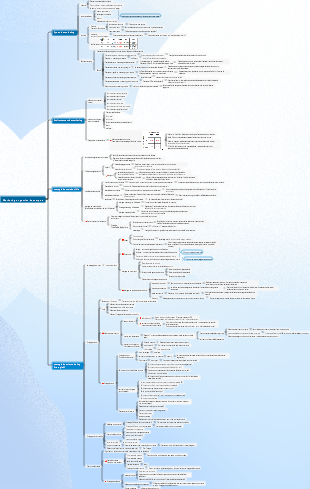 Administration des affaires 3 Carte mentale du marketing et de la gestion de la marque