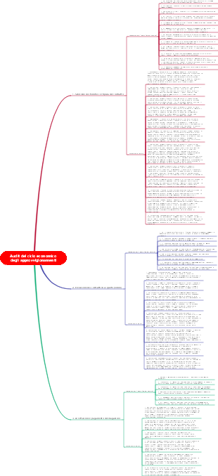 Audit del ciclo economico degli approvvigionamenti