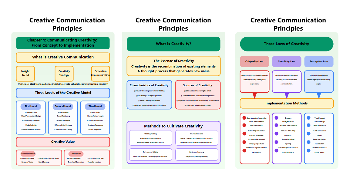 Creativity Communication Model & Laws