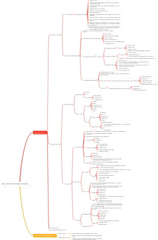 Carte mentale de base de la technologie des drones