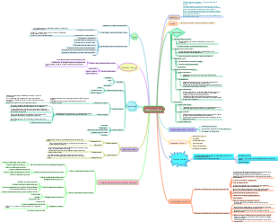 Carte mentale des déchets solides environnementaux