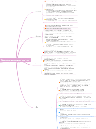 Еда — интеллект-карта ингредиентов и свойств