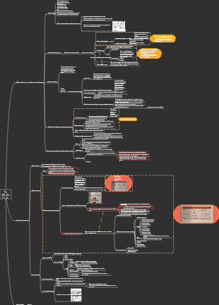 Lendo notas-mapa mental do meu último livro sobre perda de peso