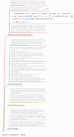 Química Inorgânica - Gases