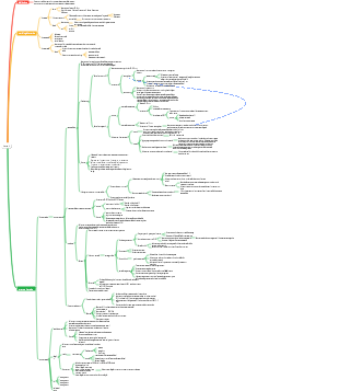 Mappa mentale dei batteri microbiologici