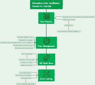 Situations the Facilitator Needs to Handle While Brainstorming