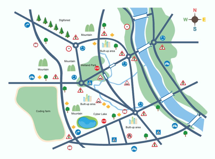 Natural Landscapes and Urban Green Map