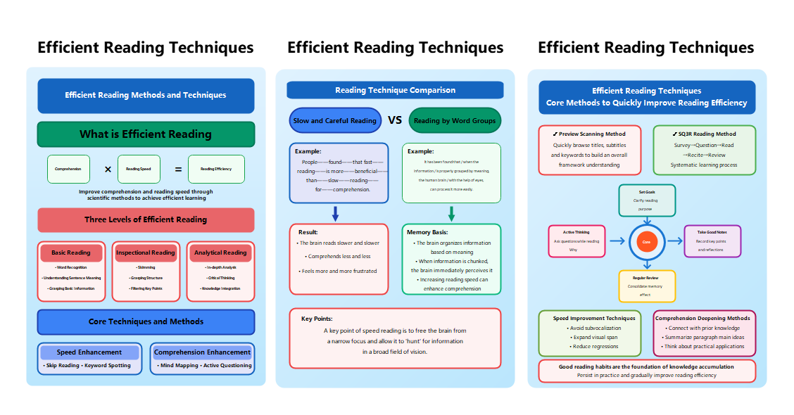Efficient Reading Techniques & Methods