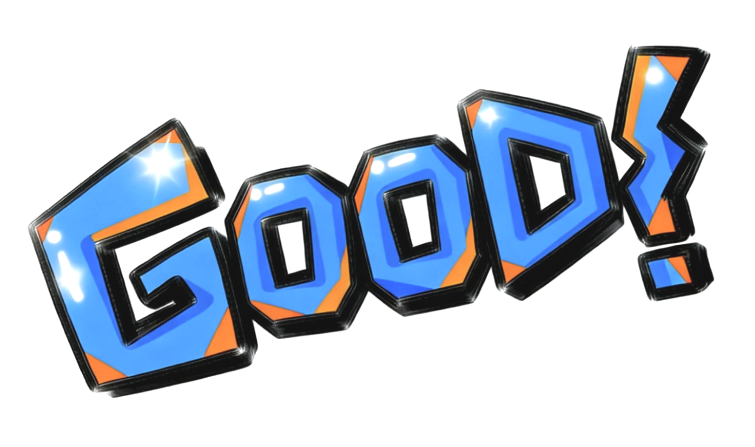 Stylish "Good!" Graphic