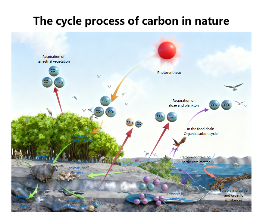 Carbon Cycle Diagram