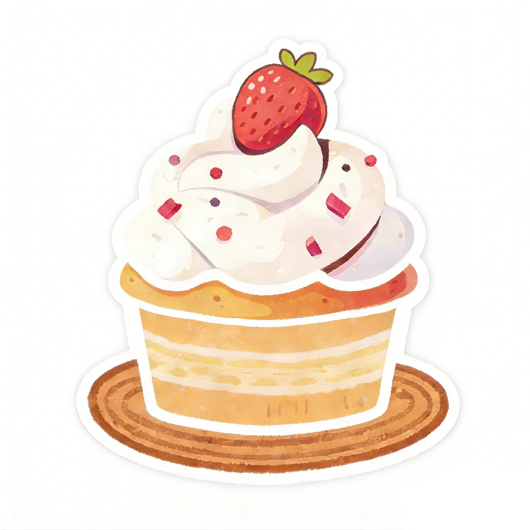 Strawberry Cupcake Delight