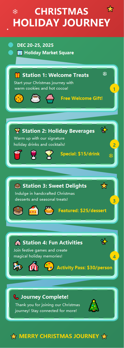 Christmas Holiday Journey at Holiday Market Square