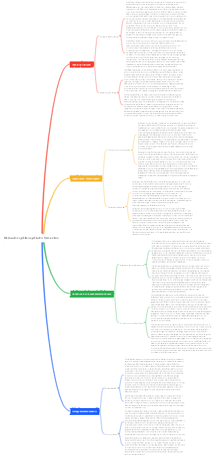 Nietzsches philosophische Gedanken
