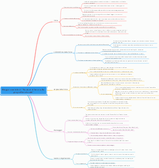Mappa mentale di Nozioni di base sulla geografia naturale