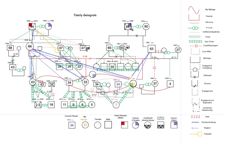 FAMILY GENOGRAM