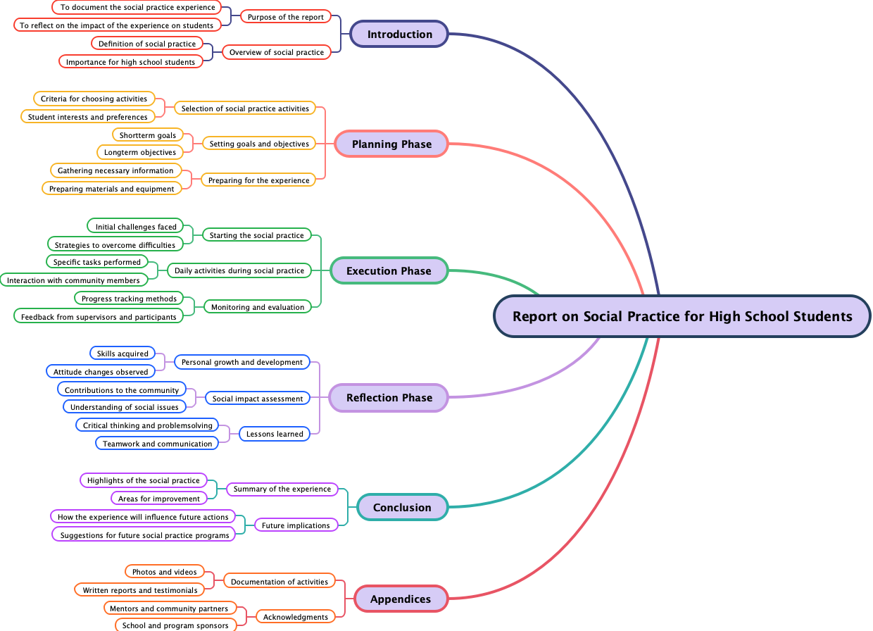 Report on Social Practice for High School Students