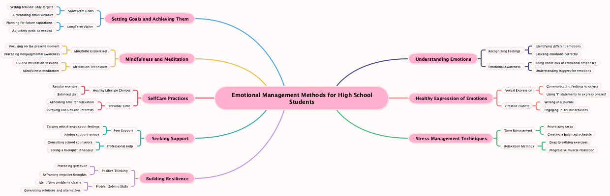 Emotional Management Methods for High School Students