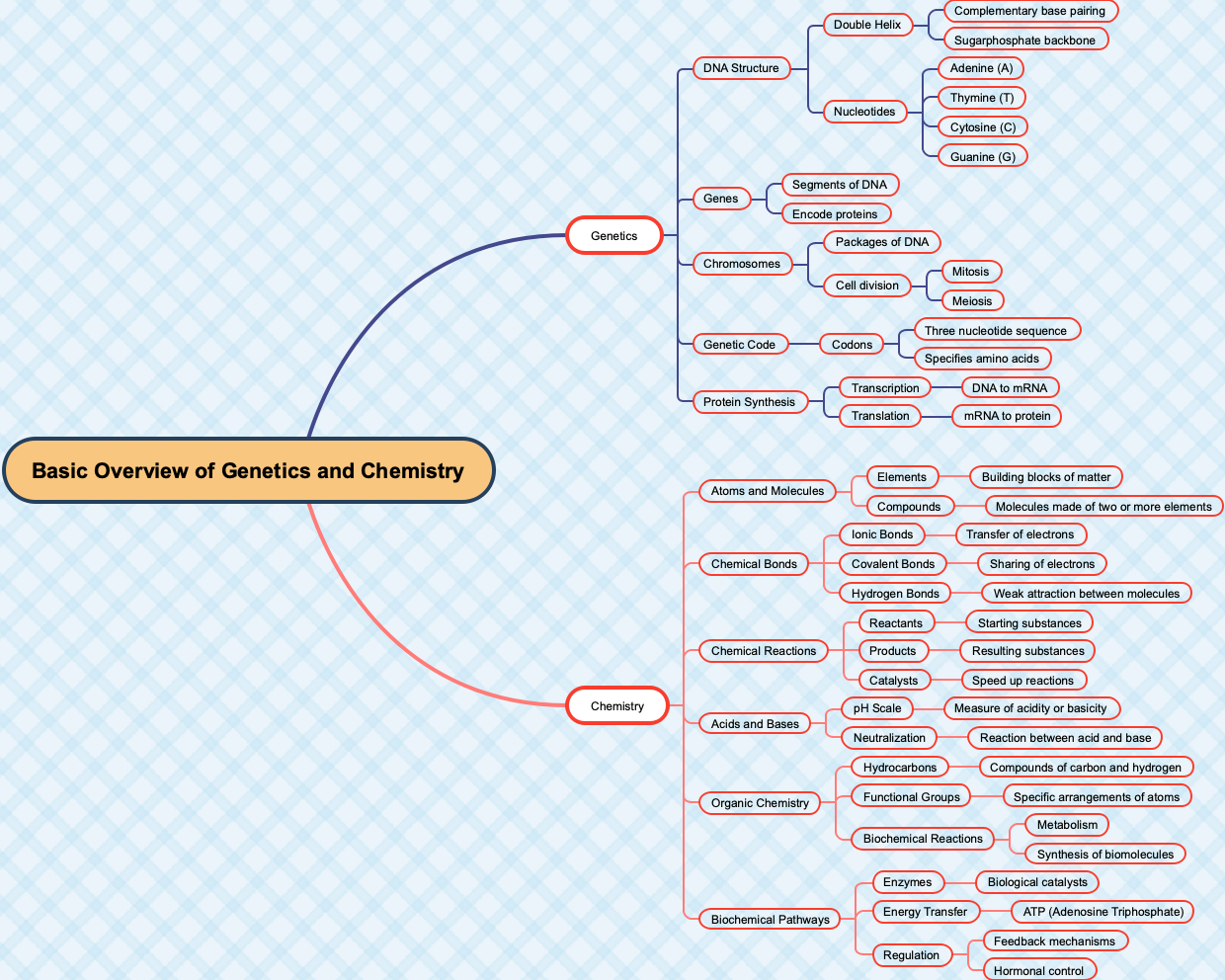 Basic Overview of Genetics and Chemistry