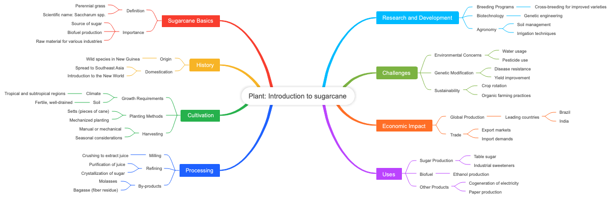 Plant: Introduction to sugarcane