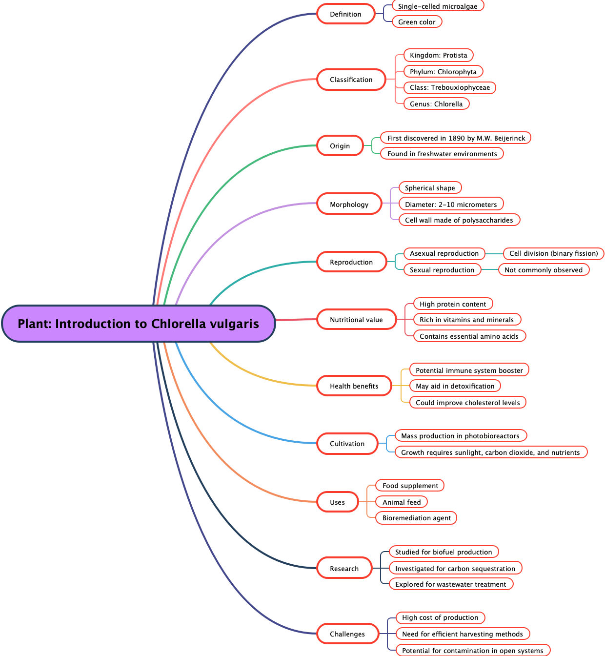 Plant: Introduction to Chlorella vulgaris