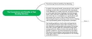 The Convenience and Benefits of Taxi Booking Services