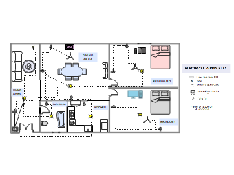 Residential Electrical Wiring Plan