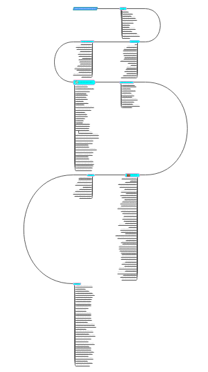 Complex information system architecture diagram