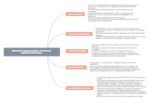 Estructuras organizacionales, 5 formas de departamentalización.