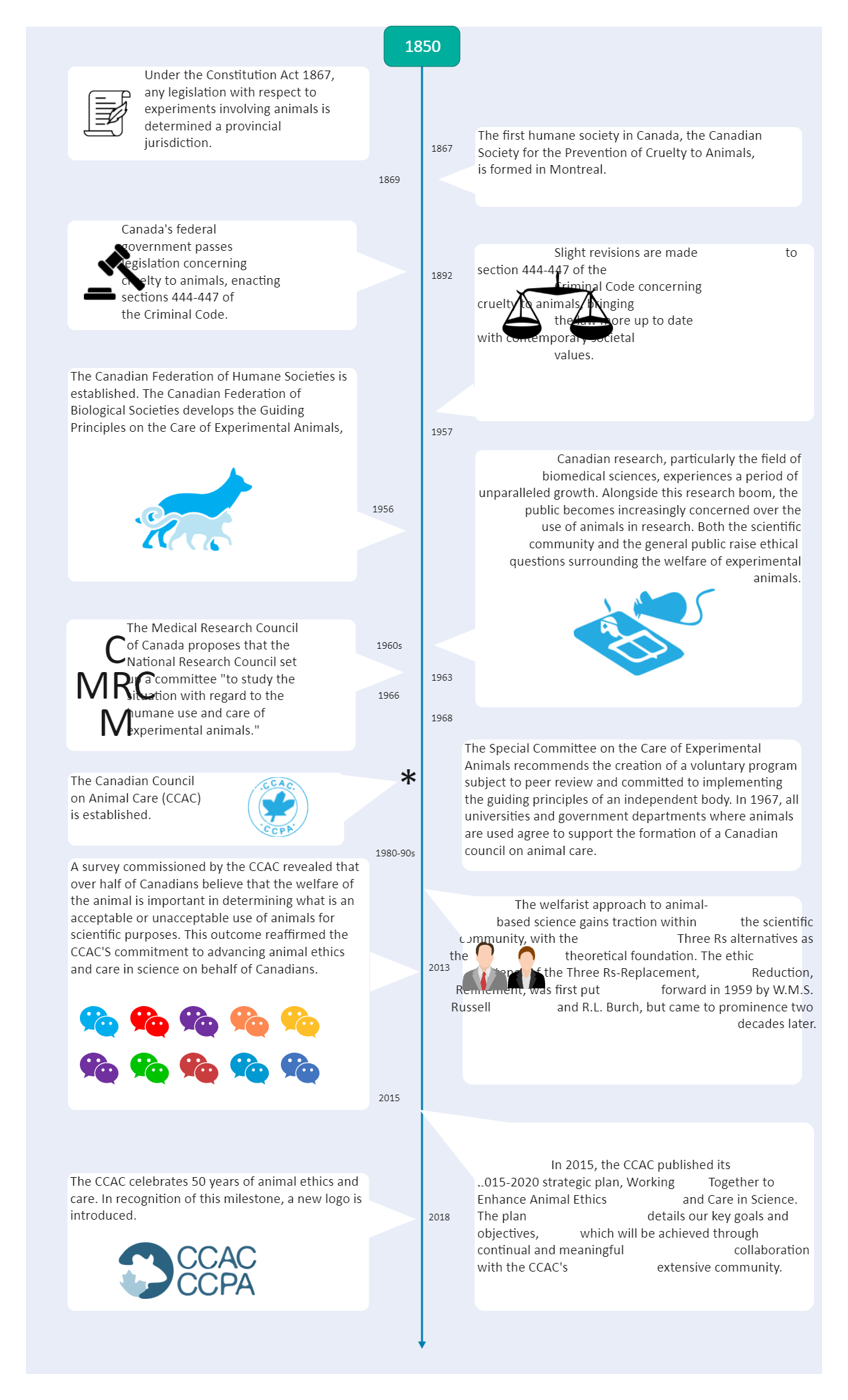 Animal Care Timeline | EdrawMax Template